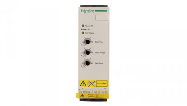 Softstart 3-fazowy 380-415VAC 22A 7,5-11kW 400V Altistart ATS01N222QN