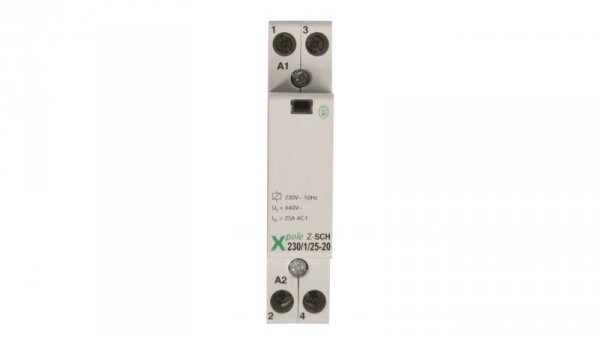 Stycznik modułowy 25A 2Z 0R 230V AC Z-SCH230/1/25-20 120853