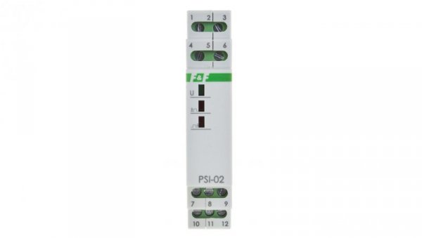 Przetwornik sygnału CIĄGŁY-IMPULS 24V AC/DC 2Z 8A PSI-02-24V