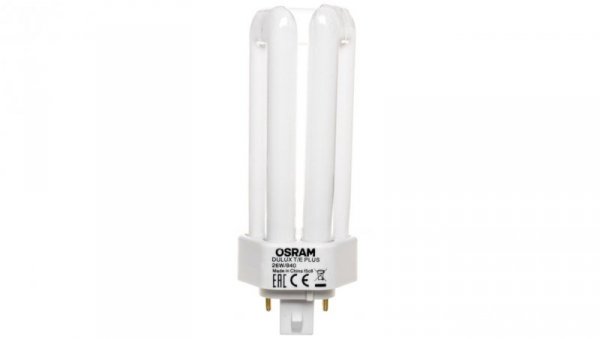 Świetlówka kompaktowa GX24q-3 (4-pin) 26W 4000K DULUX T/E PLUS 4050300342283