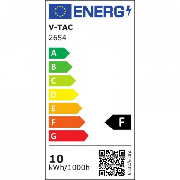 Taśma LED V-TAC Bezpunktowa COB 280LED 24V 10W/m VT-COB 6000K 800lm