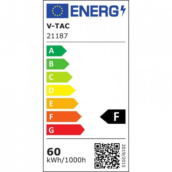 Żarówka LED V-TAC SAMSUNG CHIP 60W E40 VT-260 4000K 6500lm 5 Lat Gwarancji