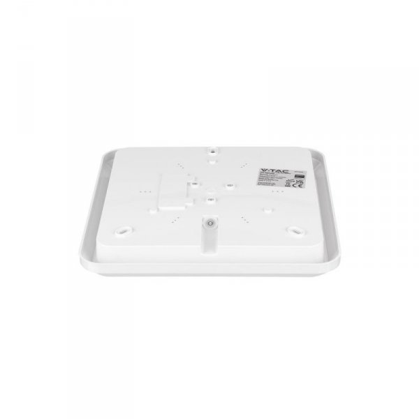 Plafon LED V-TAC SAMSUNG CHIP 12W 29x29cm Czujnik Ruchu CCT Kwadratowy Biały VT-81003 3000K-4000K-6000K 1100lm 5 Lat Gwarancji