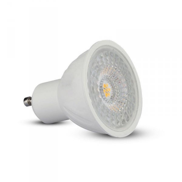 Żarówka LED V-TAC SAMSUNG CHIP GU10 6W 10st VT-249 3000K 445lm 5 Lat Gwarancji