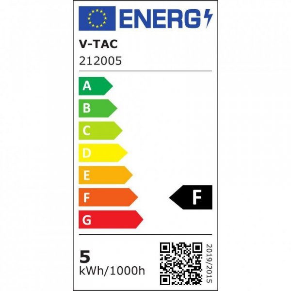 Taśma LED V-TAC SMD3528 300LED IP20 4,2W/m VT-3528 60-IP20 6500K 420lm