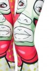 WRESTLING kolorowe legginsy