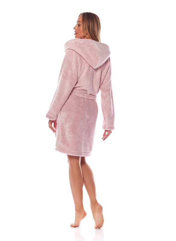 Szlafrok damski z kapturem L&amp;L 2209 Mika S-XL