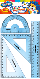 Zestaw geometryczny BAMBINO 4 elementy 20 cm 8580