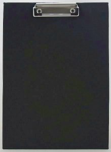 Podkładka do pisania z klipsem A4 CZARNA DESKA 