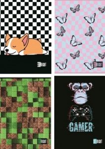   Zeszyt A4 w kratkę 32 kartki ST.RIGHT 9989 