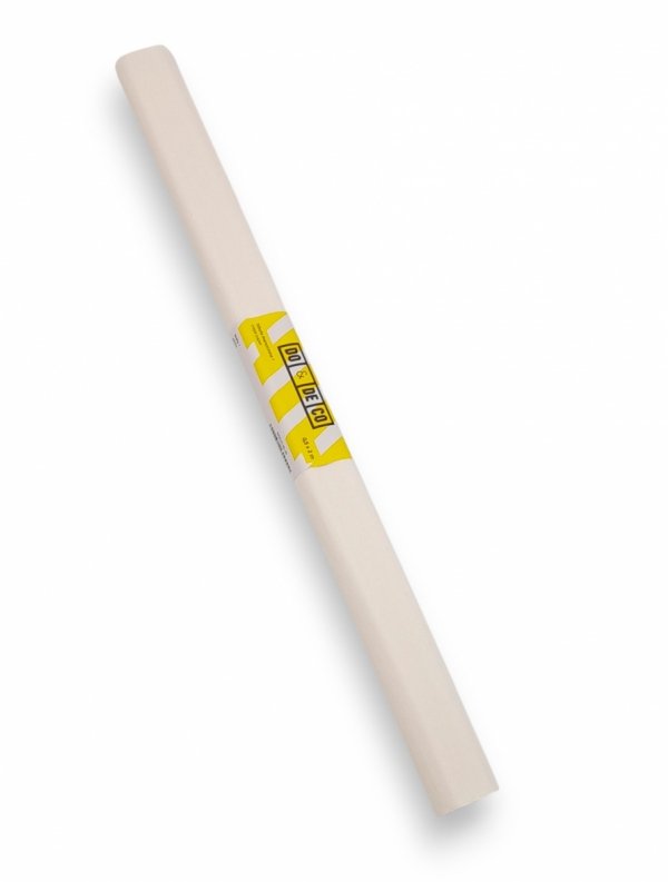 BIBUŁA 50X200 cm MARSZCZONA SZKOLNA DO&amp;DECO BIAŁA