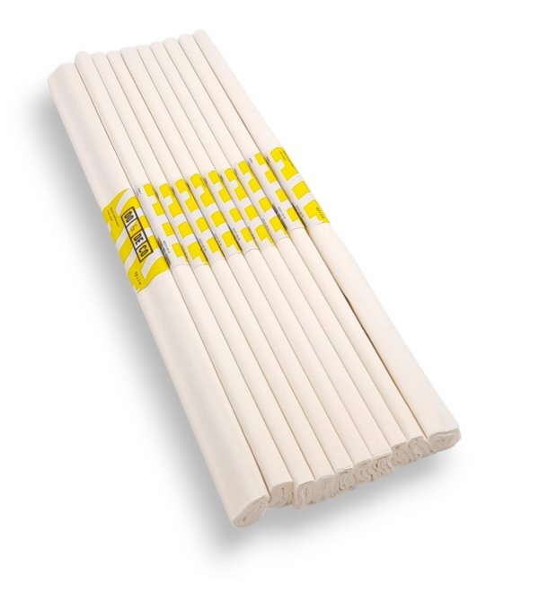 DUŻY ZESTAW DLA PRZEDSZKOLI 10X BIBUŁA 50X200 cm DO&amp;DECO BIAŁA