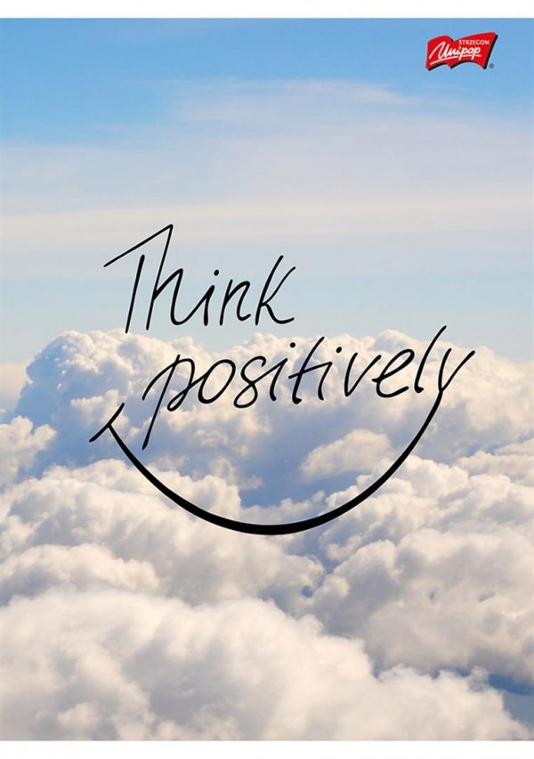 ZESZYT W LINIĘ 32 KARTKI POSITIVITY 6977