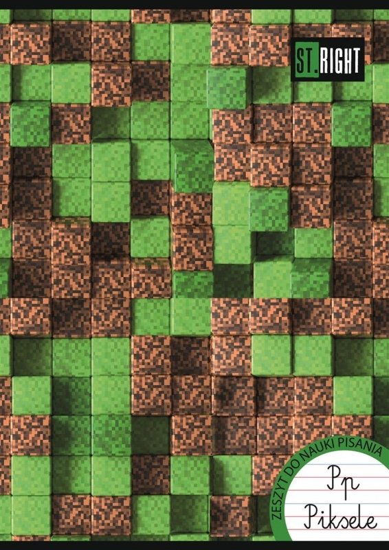 ZESZYT W LINIĘ A4 32 KARTKI 9972  DO NAUKI PISANIA DWULINIA