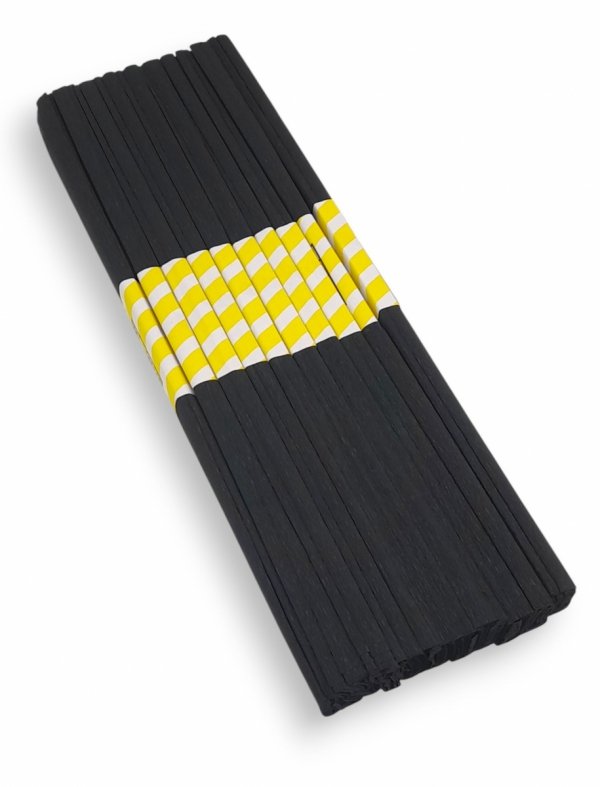 DUŻY ZESTAW DLA PRZEDSZKOLI 10X BIBUŁA 50X200 cm DO&amp;DECO CZARNA