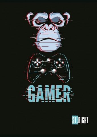   Zeszyt A4 w kratkę 32 kartki ST.RIGHT 9989 