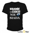 Koszulka DZIADEK że mucha nie siada