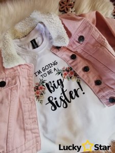 Koszulka Starsza Siostra I'm going to be a BIG SISTER 