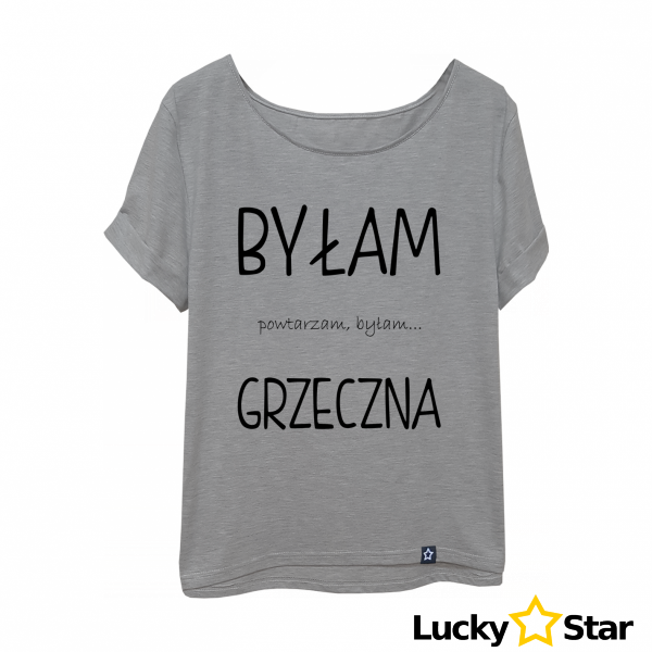 Koszulka Damska Byłam GRZECZNA