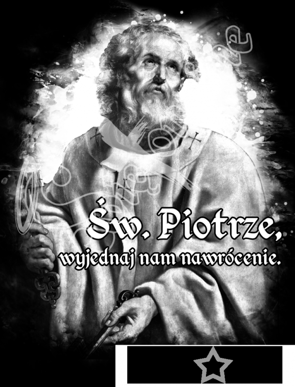 Koszulka Świętonośna - Św. Piotr