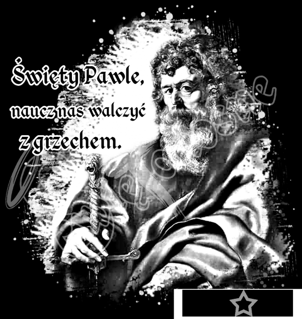 Koszulka Swiętonośna - Św. Paweł
