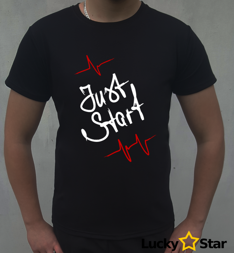 Koszulka Męska Just Start