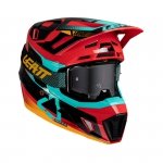 LEATT KASK OFF-ROAD Z GOGLAMI KIT MOTO 7.5 V 25 RE 