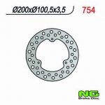 NG TARCZA HAMULCA PRZÓD SUZUKI RM 80/85 NG754 