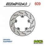 NG609 TARCZA HAMULCOWA YAMAHA TZR 50R 03-12 (220X102X4) 5 OTWORÓW ŚR.6,5 
