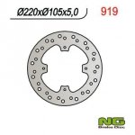 NG919 TARCZA HAMULCOWA HONDA FMX650 '05-'06, NX500 '92-'99 (220x105x5) 