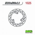 NG TARCZA HAMULCA PRZÓD KTM 65 SX (06-) NG1025 
