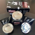 WOSSNER K6503DA-3 KOMPLET TŁOKÓW SEADOO 1500RXP/RX 
