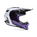 FOX KASK OFF-ROAD V3 RS GRID BLACK/PURPLE 