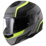 LS2 KASK SZCZĘKOWY FF908 STROBE II MONZA M.BLACK Y 