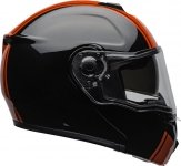 BELL KASK SYSTEMOWY SRT MODULAR RIBBON BLACK/RED 