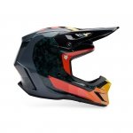 FOX KASK OFF-ROAD V3 RS GRID BLACK/ORANGE 