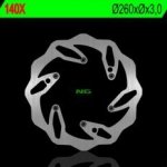 TARCZA HAMULCOWA NG140X PRZÓD KTM / HUSABERG 