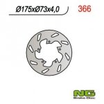 NG366 TARCZA HAMULCOWA GILERA, PIAGGIO (175x73x4) 