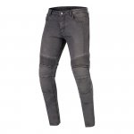 OZONE SPODNIE MOTOCYKLOWE JEANS RUSTY WASHED BLACK 