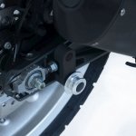 Rolki Wahacza RG Racing Offset Husqvarna Vitpilen/Svartpilen 401 Silver 