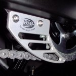 Osłona Łańcucha RG Racing R6 03-05/675 Daytona 06-12/Street Triple 07-12 Silver 