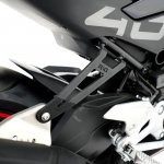 Mocowanie Wydechu + Zaślepka Podnóżka RG Racing Cfmoto 450 Sr (Ss) 23- Black 