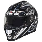 Kask SUOMY HALO Zenith blk/red -integralny z blendą 