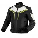 OZONE KURTKA TEKSTYLNA FLOW BLACK/GREY/FLUO YELLOW 