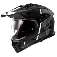 LS2 KASK ADVENTURE MX702 PIONEER II HILL MAT BL WH