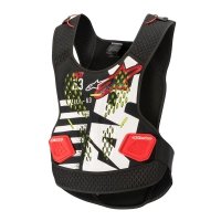 ALPINESTARS OCHRANIACZ KLATKI PIERS SEQUENCE BL/WH ALPINESTARS OCHRANIACZ KLATKI PIERS SEQUENCE BL/WH