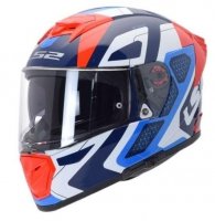 LS2 KASK FF390 BREAKER EVO ANDROID BLUE RED