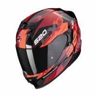 SCORPION KASK INTEGRALNY EXO-520 COVER MET BK-RED