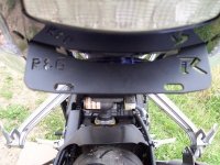 Mocowanie Tablicy Rejestracyjnej RG Racing Suzuki Gsxr 1000 K5-K6 Bad Boy