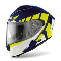 AIROH KASK INTEGRALNY SPARK RISE BLUE/YELLOW MATT